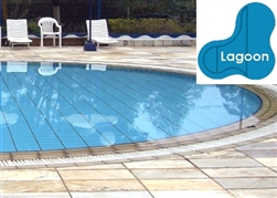 Complete 16x34x25 Lagoon In Ground Swimming Pool Kit with Polymer Supports