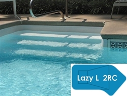 Complete 18'x43' Lazy L 2RC InGround Swimming Pool Kit with Wood Supports