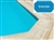 Complete 19'x41' Grecian In Ground Swimming Pool Kit with Polymer Supports