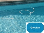 Complete 19'x41' Grecian In Ground Swimming Pool Kit with Steel Supports