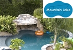 Complete 20'x33' Mountain Lake In Ground Swimming Pool Kit with Steel Supports