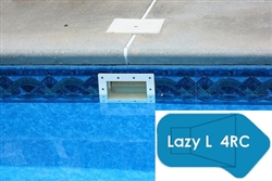Complete 20'x47' Lazy L 4RC In Ground Swimming Pool Kit with Wood Supports
