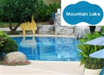 Complete 21'x35' Mountain Lake In Ground Swimming Pool Kit with Wood Supports
