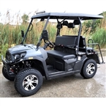 Gas Golf Cart Utility Vehicle UTV Rancher 200 EFI With Automatic Trans. & Reverse - GRAY