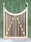 Brand New Custom Red Cedar 3' Aquaduct Pergola or Arbor Gate