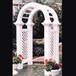 Brand New 4' Opening PVC Intro Arbor