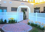 Brand New 5' Opening PVC Intro Arbor