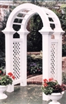 Brand New 3.5' Opening PVC Paramount Arbor
