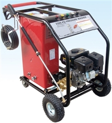Portable 2500 PSI Hot Water Gas High Pressure Washer
