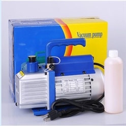 High Quality 3 CFM Single Stage Rotary Vane Refrigeration Vacuum Pump