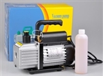 High Quality 3 CFM Single Stage Rotary Vane Refrigerant Vacuum Pump