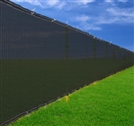 High Quality Black Residential Privacy Screen Fence Polyethylene 6x50 in