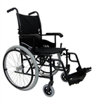 Brand New High Quality Karman LT-980 18" 24 lbs. Ultra Lightweight Wheelchair with Elevating Legrest in Black
